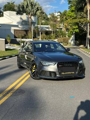 AUDI RS6 4.0 AVANT V8 32V BI-TURBO GASOLINA 4P TIPTRONIC AUDI RS6 4.0 AVANT V8 32V BI-TURBO GASOLINA 4P TIPTRONIC